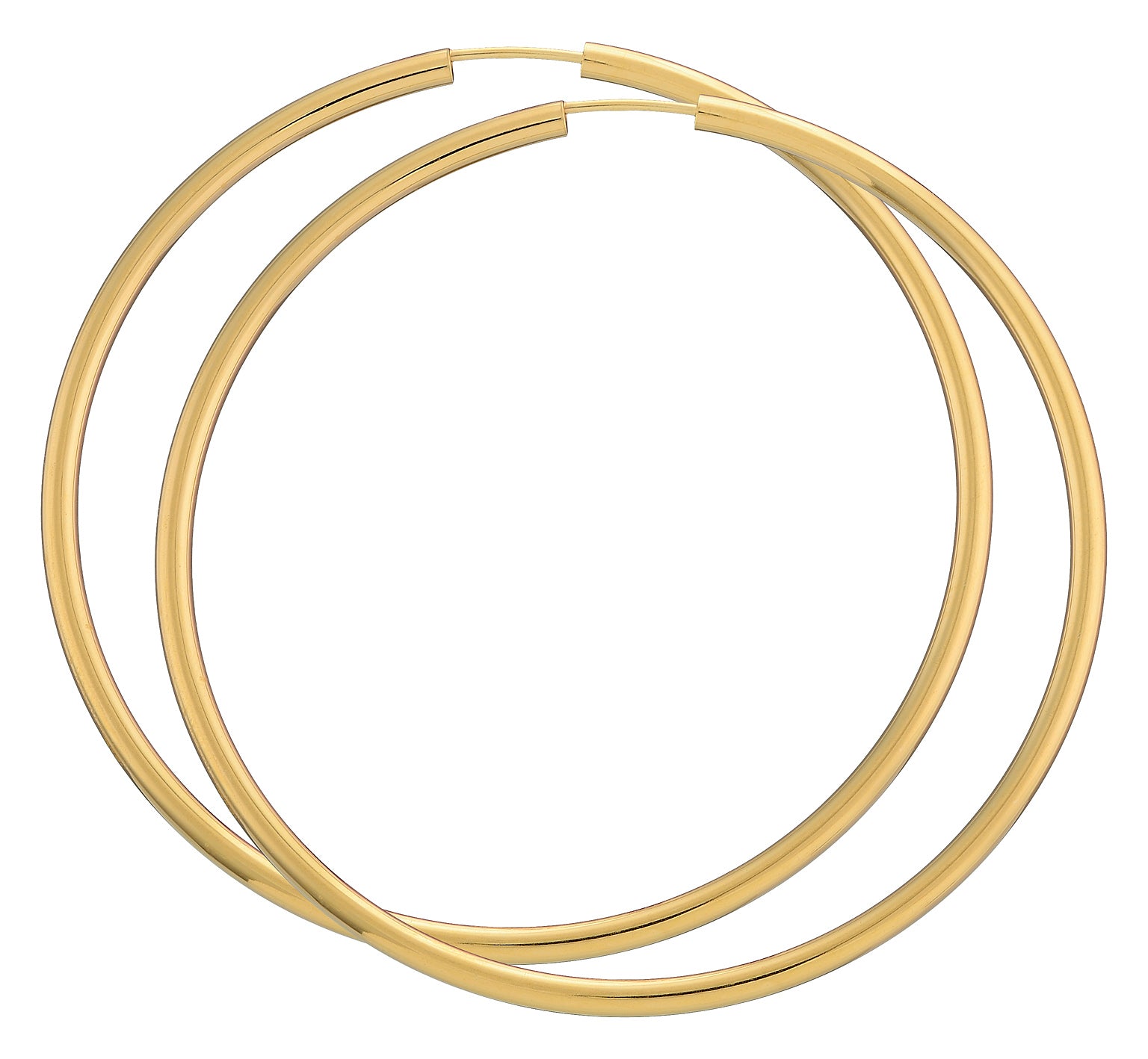 Creoler 14kt Guld Bredde 2,5 mm, i red-gold, fra BNH