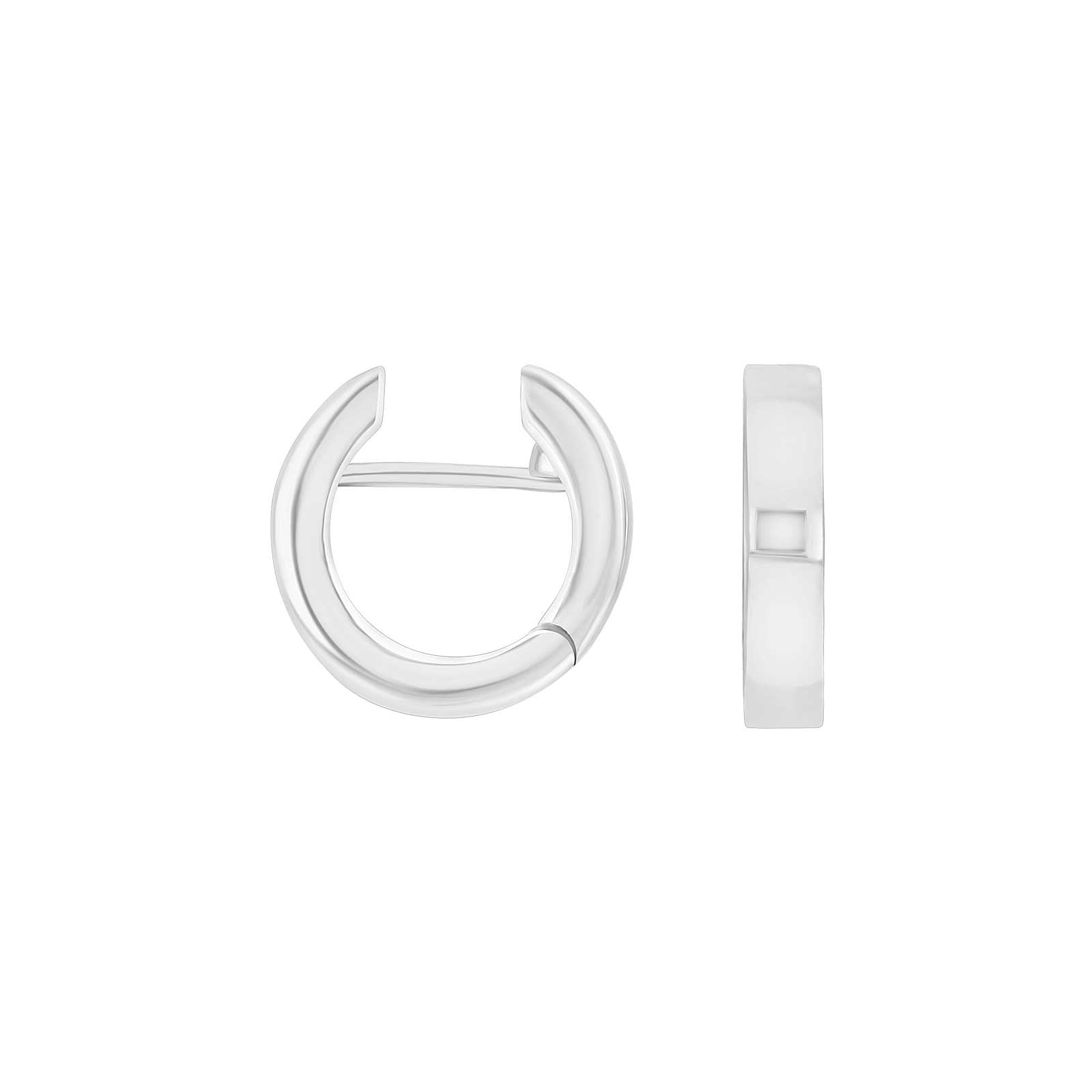 Heide Heinzendorff - Sølv system-creoler Linda 3,5x16mm