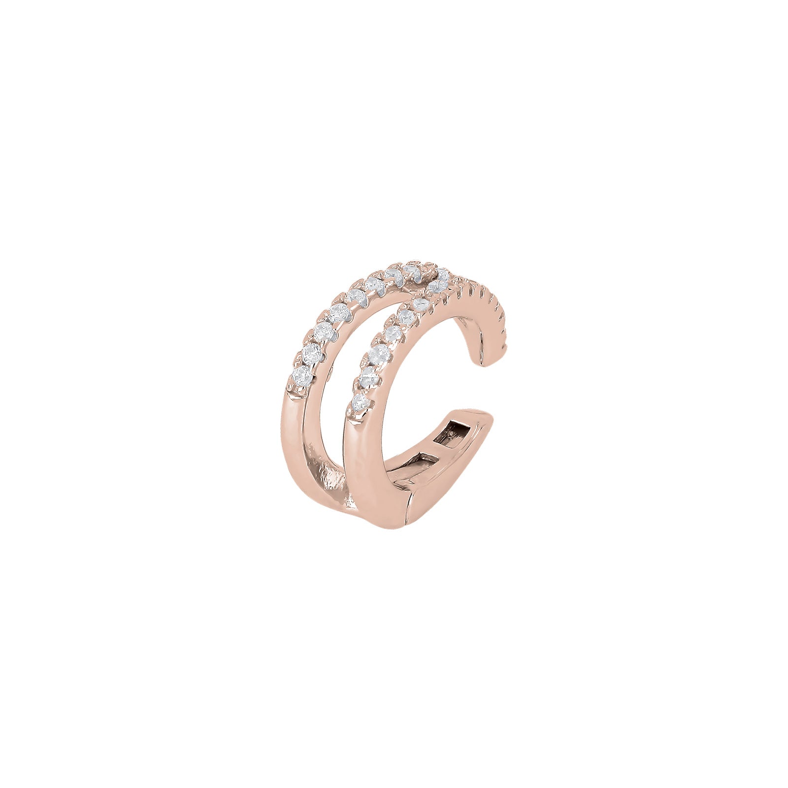 Rosaforgyldt sølv cuff HELGANOR 1 stk., fra Joanli Nor