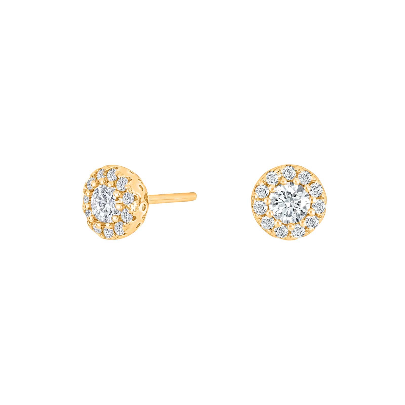 Forgyldt sølv ørestikker KATENOR, fra Joanli Nor