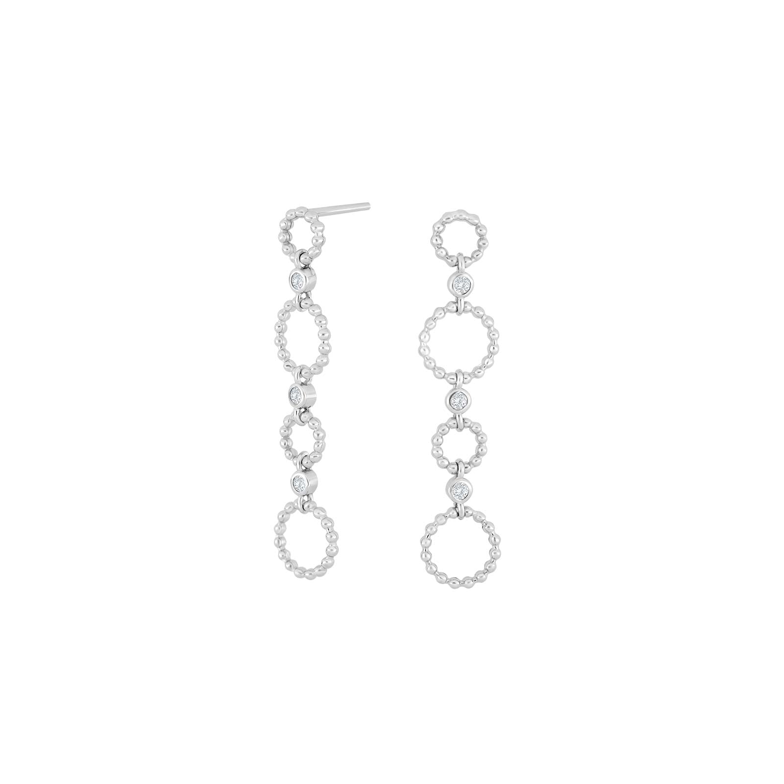 Rhd. Sølv ørehængere MARIENOR 3, fra Joanli Nor