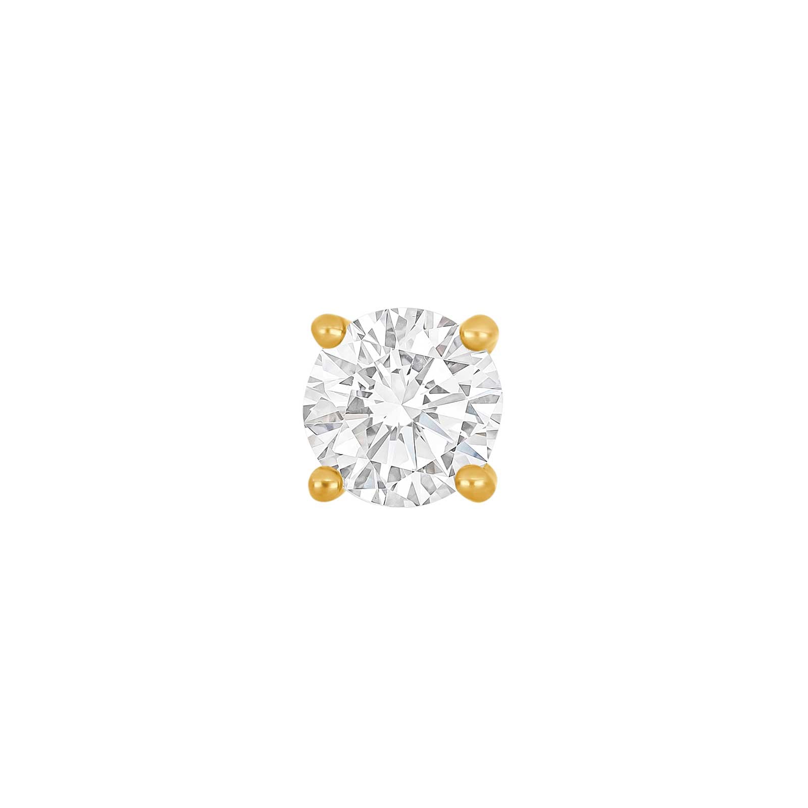 SON Forgyldt sølv ørestik 7mm grab 1 stk. – Ring i rhodineret sølv fra SON of NOA – Varenr. '30454035900