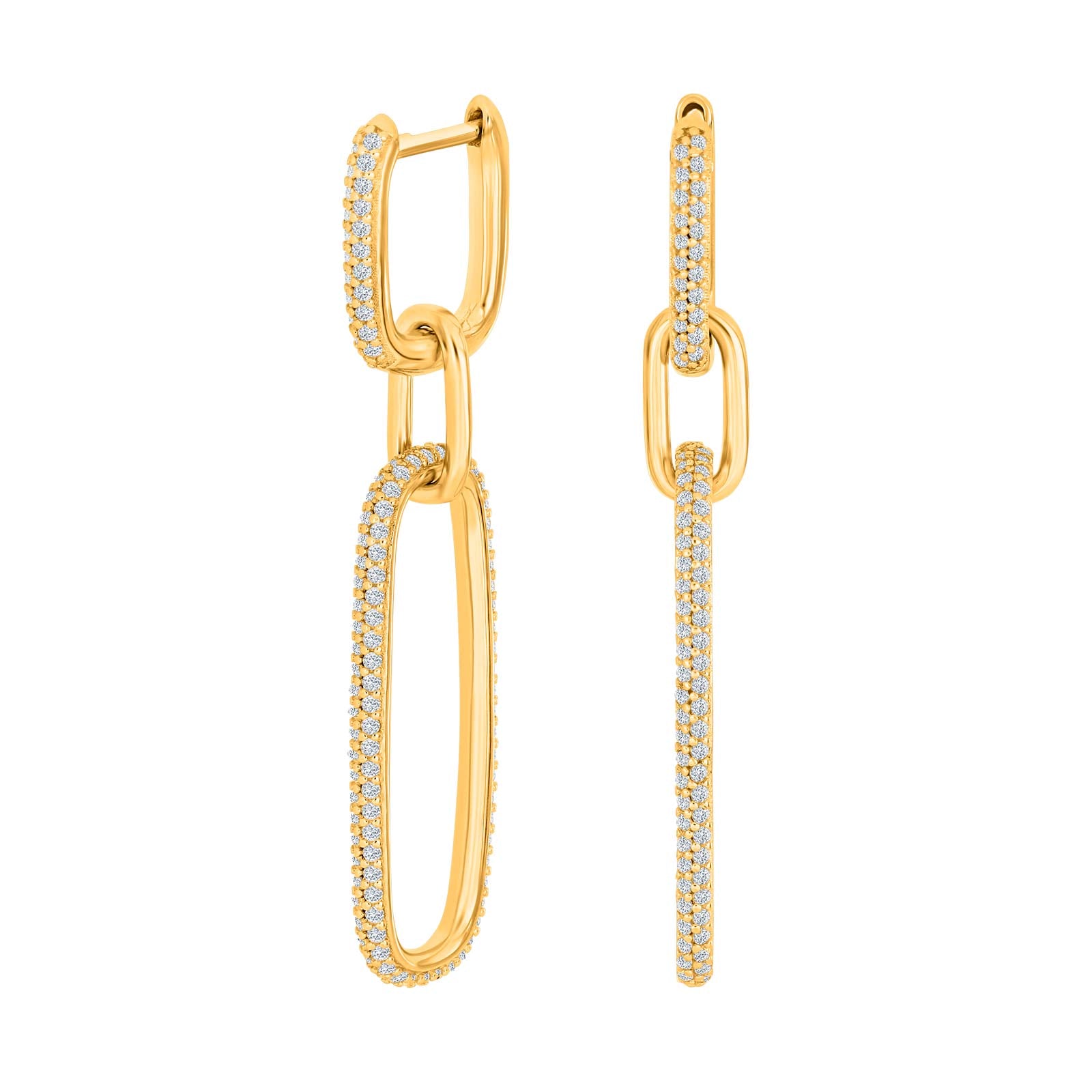 Forgyldt creol MIMINOR 2 drop, fra Joanli Nor