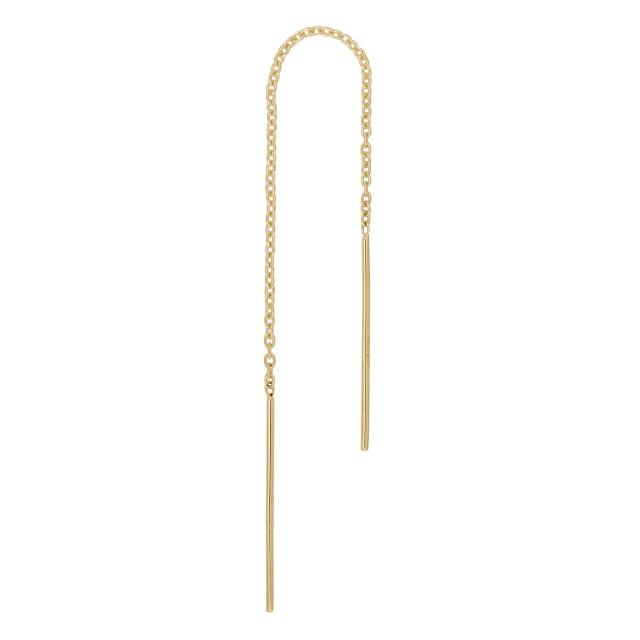 SIERSBØL 14kt. guldørekæde m/stav 1stk., i gold, til female; unisex, fra Siersbøl