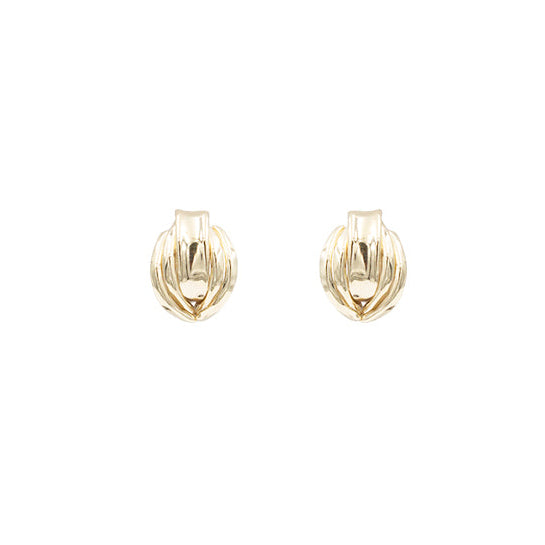 L&G Ørestikker 8 karat guld stor blank