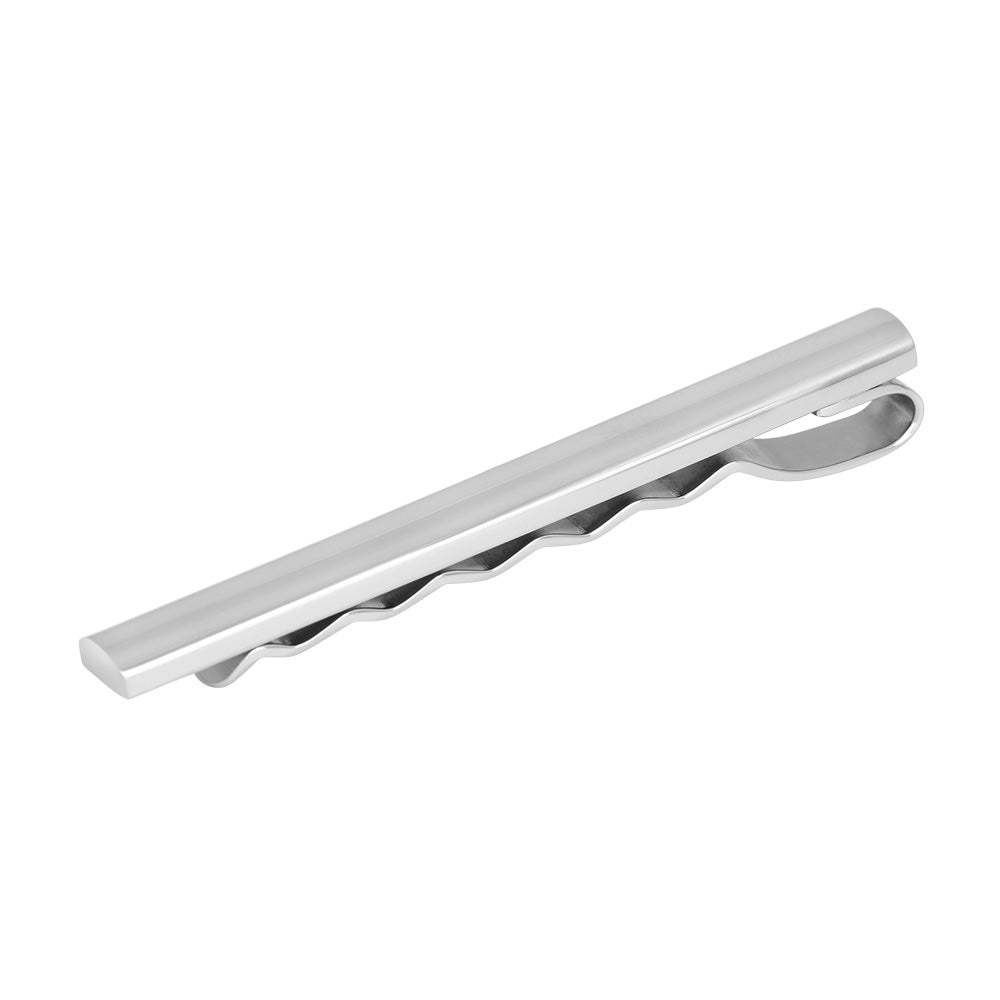 Rustfri stål slipseholder blank, 60mm – Smykke i sølv fra SON of NOA – Varenr. '40930232700