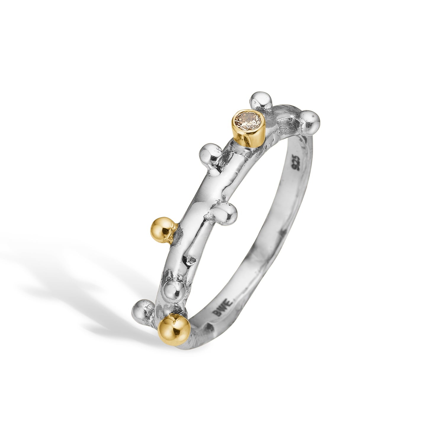 Ring Urban Harlem Buds-1 Polished, fra ByBirdie