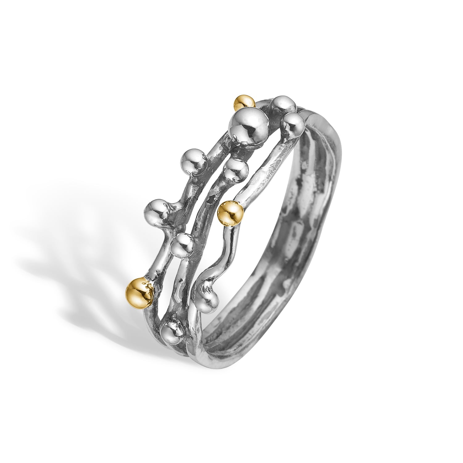 Ring Urban Harlem Buds-3 Polished, fra ByBirdie