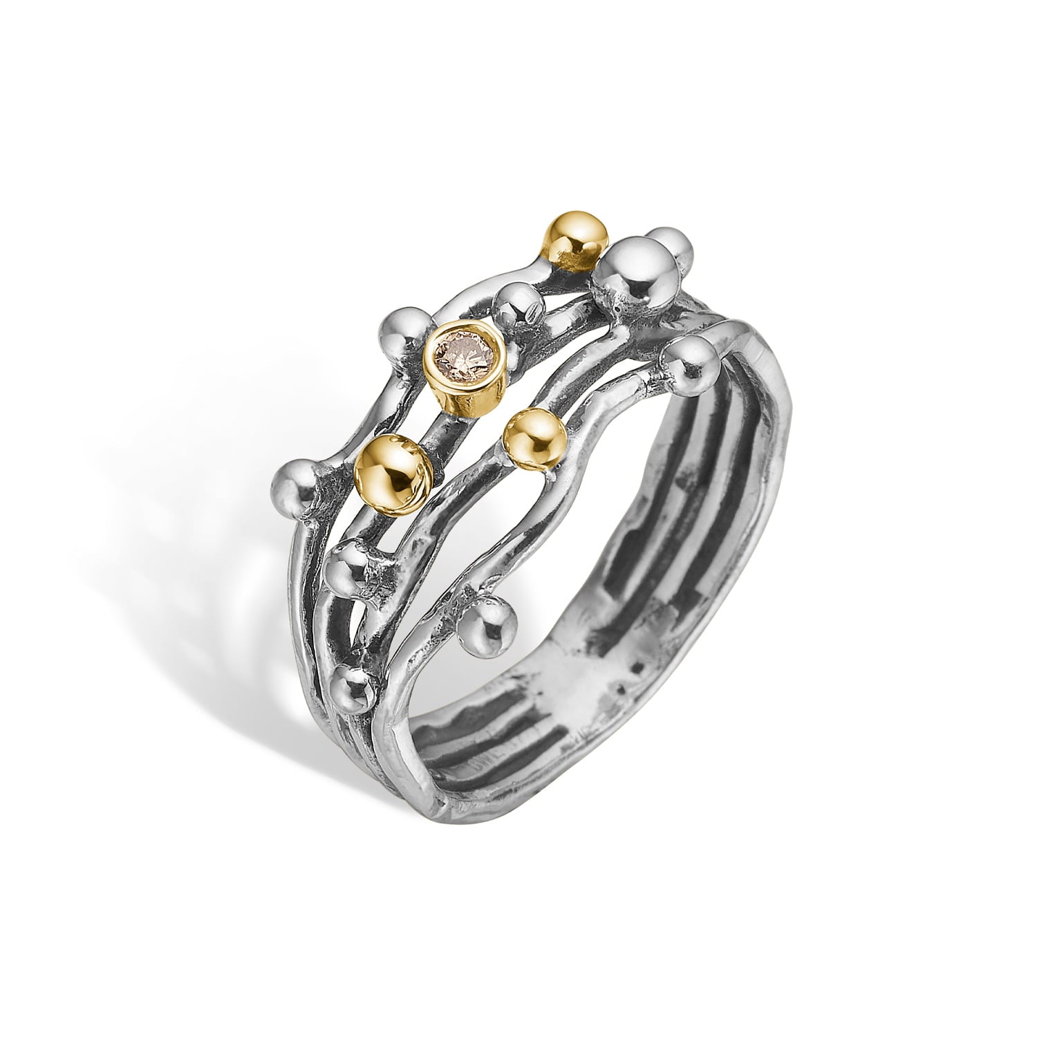 Ring Urban Harlem Buds-4 Polished, fra ByBirdie