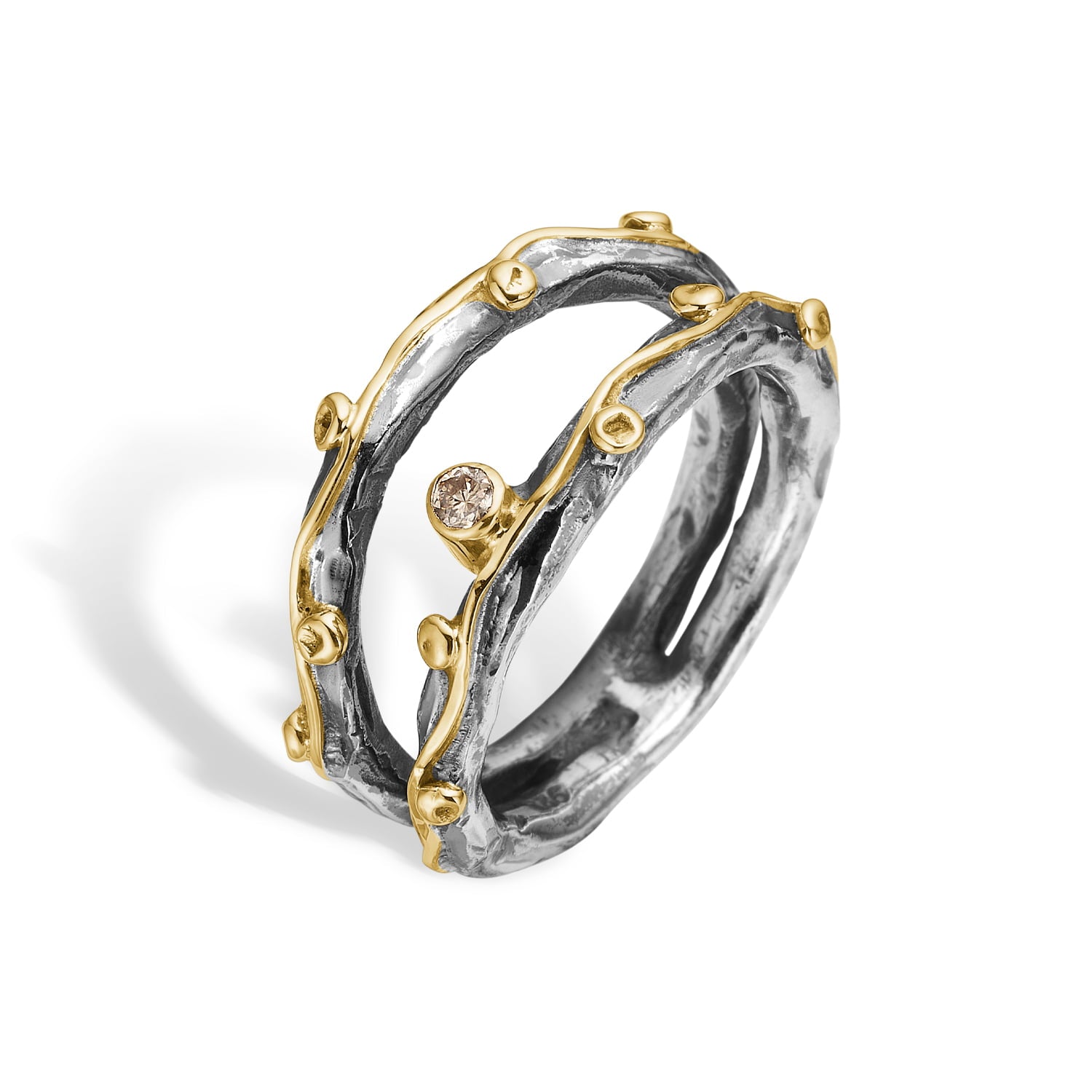 Ring Zeus Dubeca Polished, fra ByBirdie