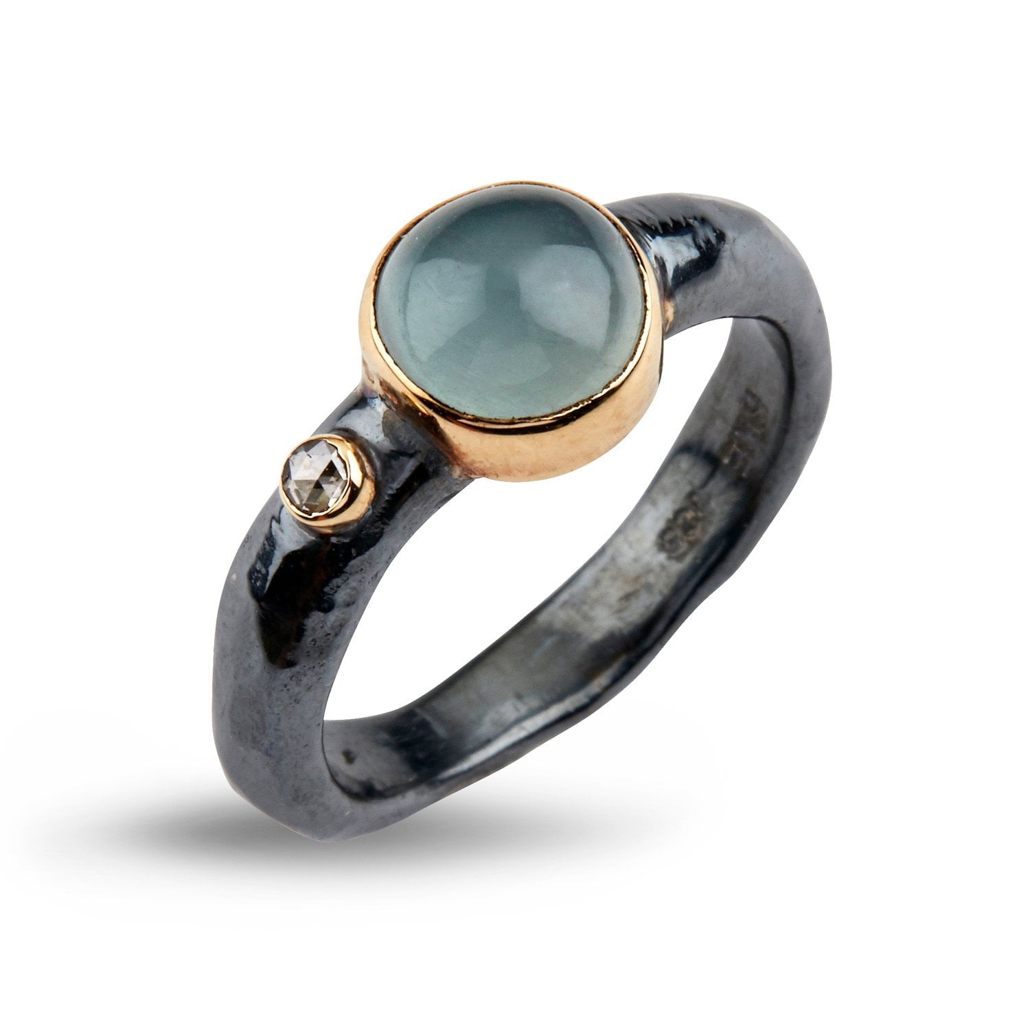 Ring Antique Aqua, fra ByBirdie