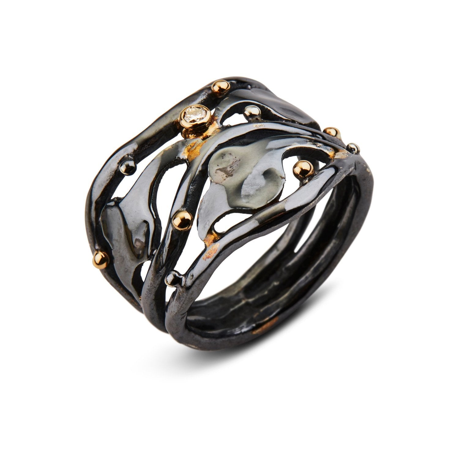 Ring Buckingham Silver, fra ByBirdie