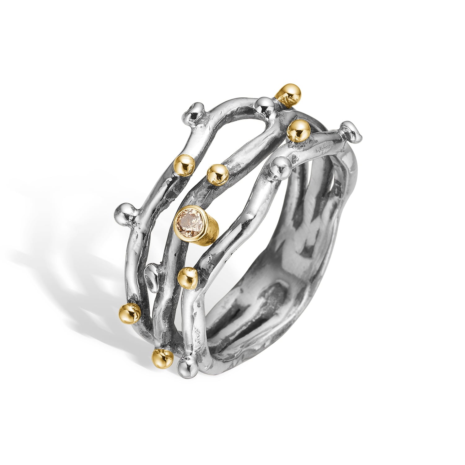 Ring Grace Triple Polished, fra ByBirdie