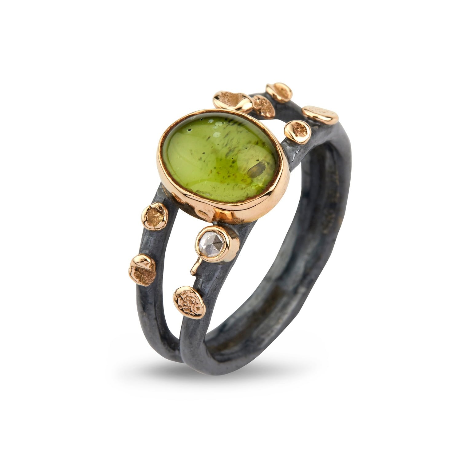 Ring Cara Peridot, fra ByBirdie