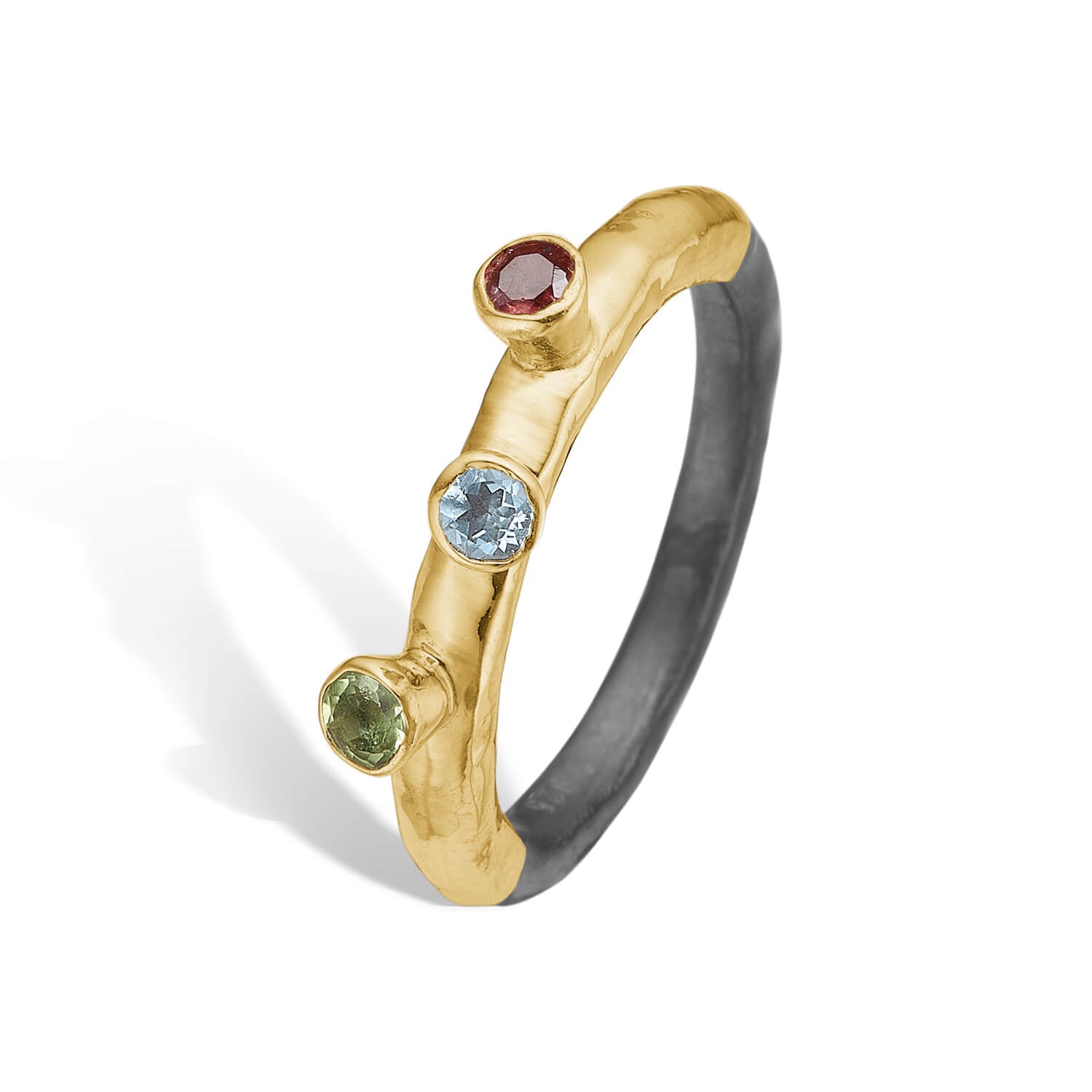 Ring Sarah 3-Stone, fra ByBirdie