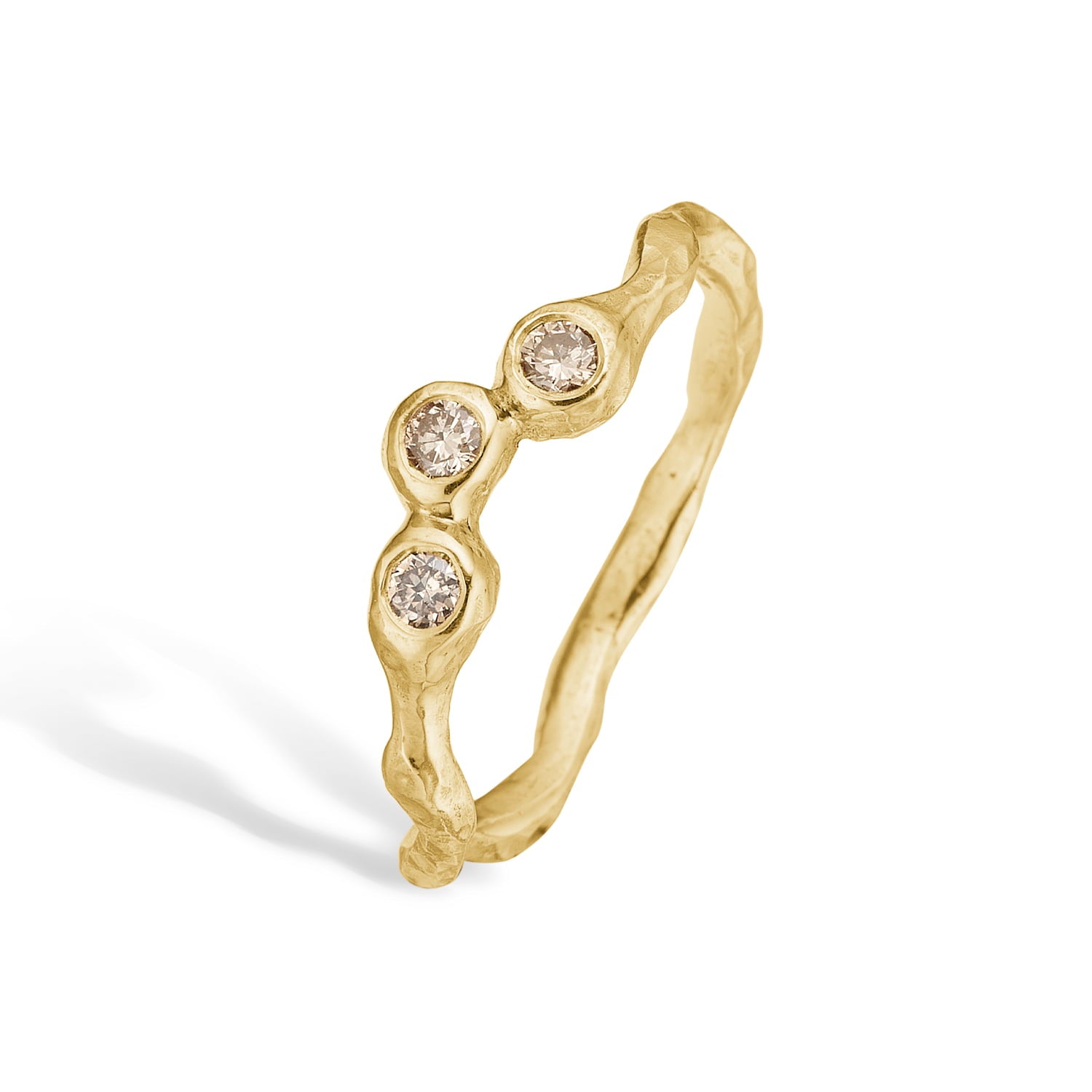 Zenith Triple Brillant Ring, fra ByBirdie