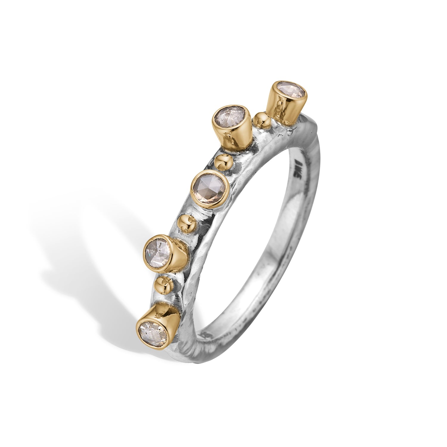 Sarah-5 Silver Ring, fra ByBirdie