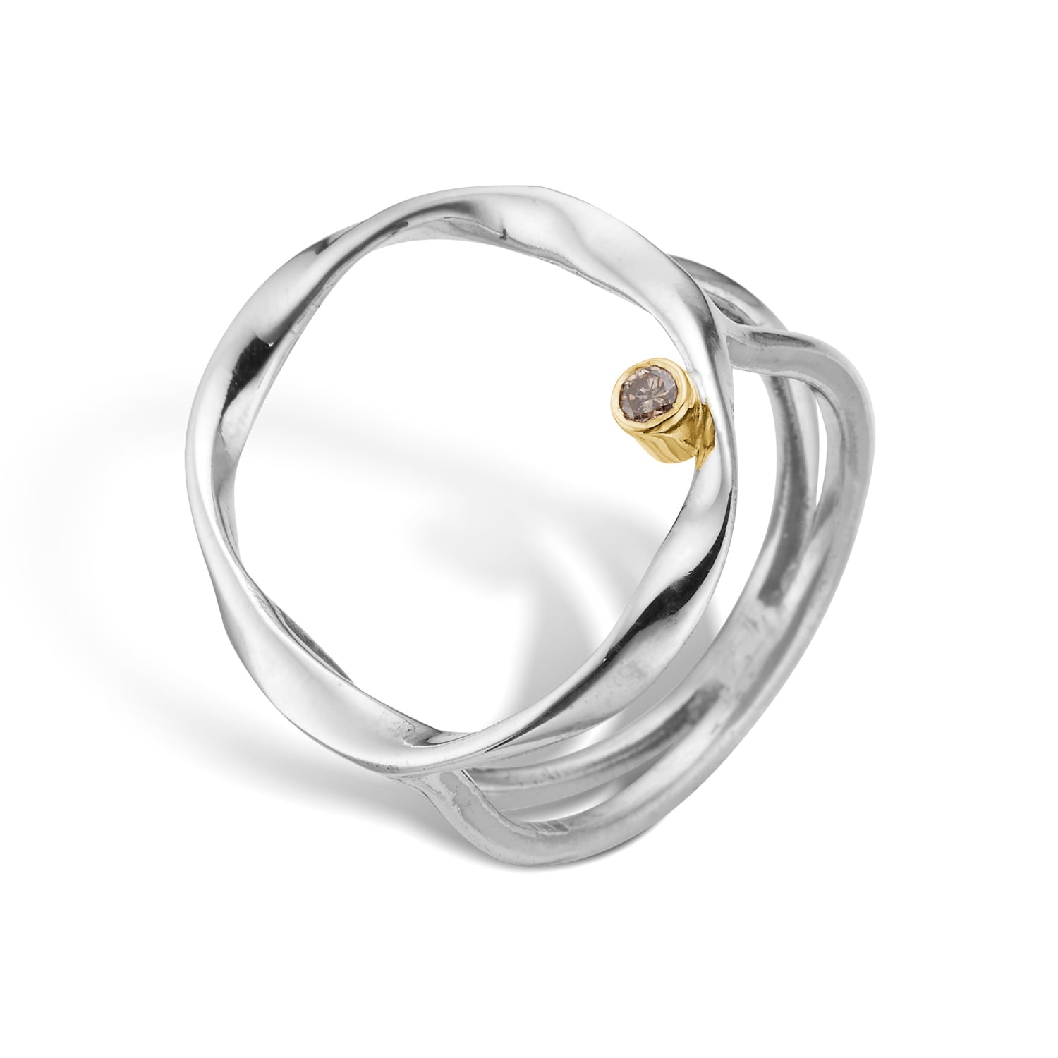 Lotus Oval Ring, fra ByBirdie