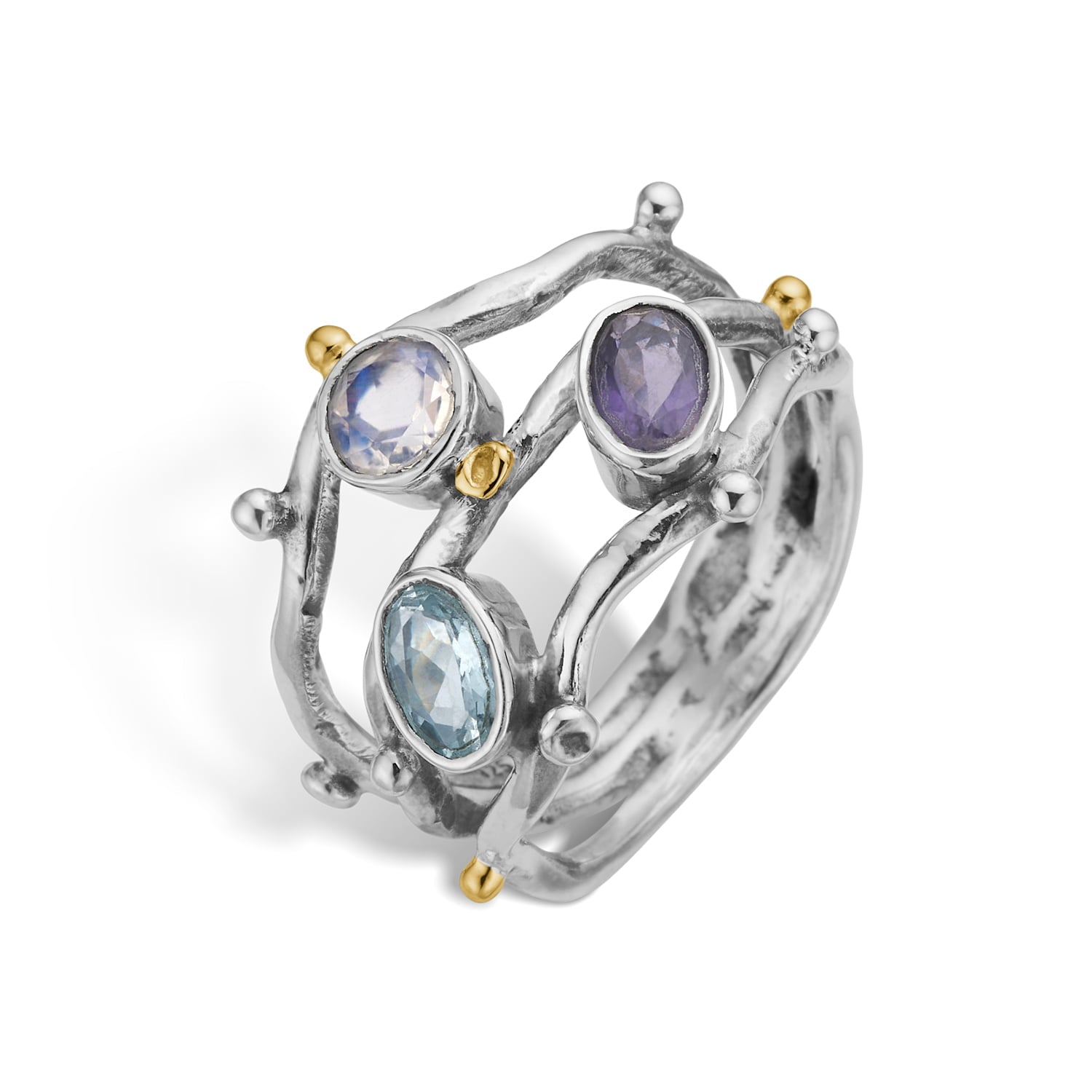 Grace Triple Ocean Ring, fra ByBirdie