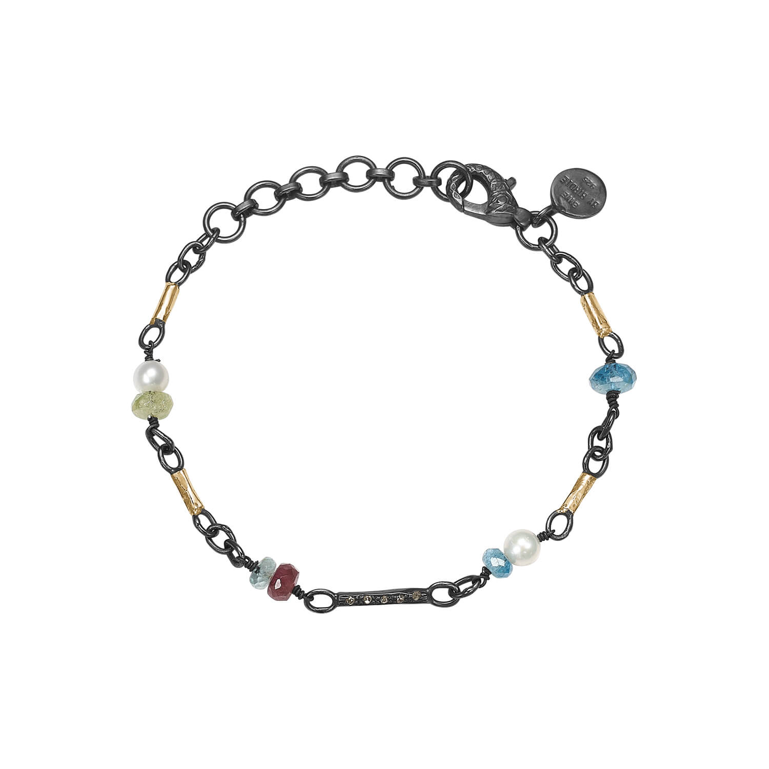 Jacquline Stone & Perle Armbånd, fra ByBirdie