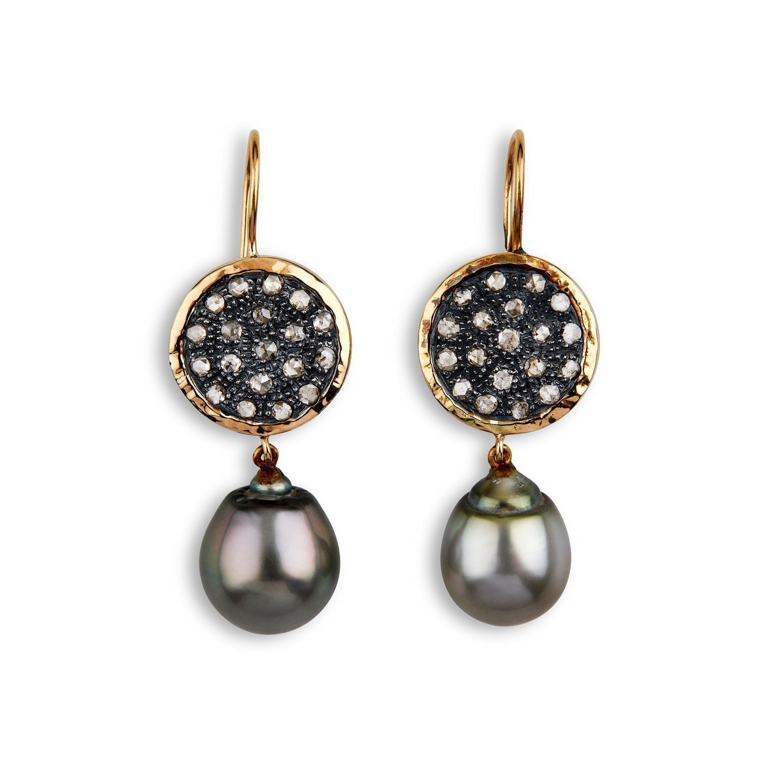 Topka Drops Tahiti Perle Ørehængere, fra ByBirdie