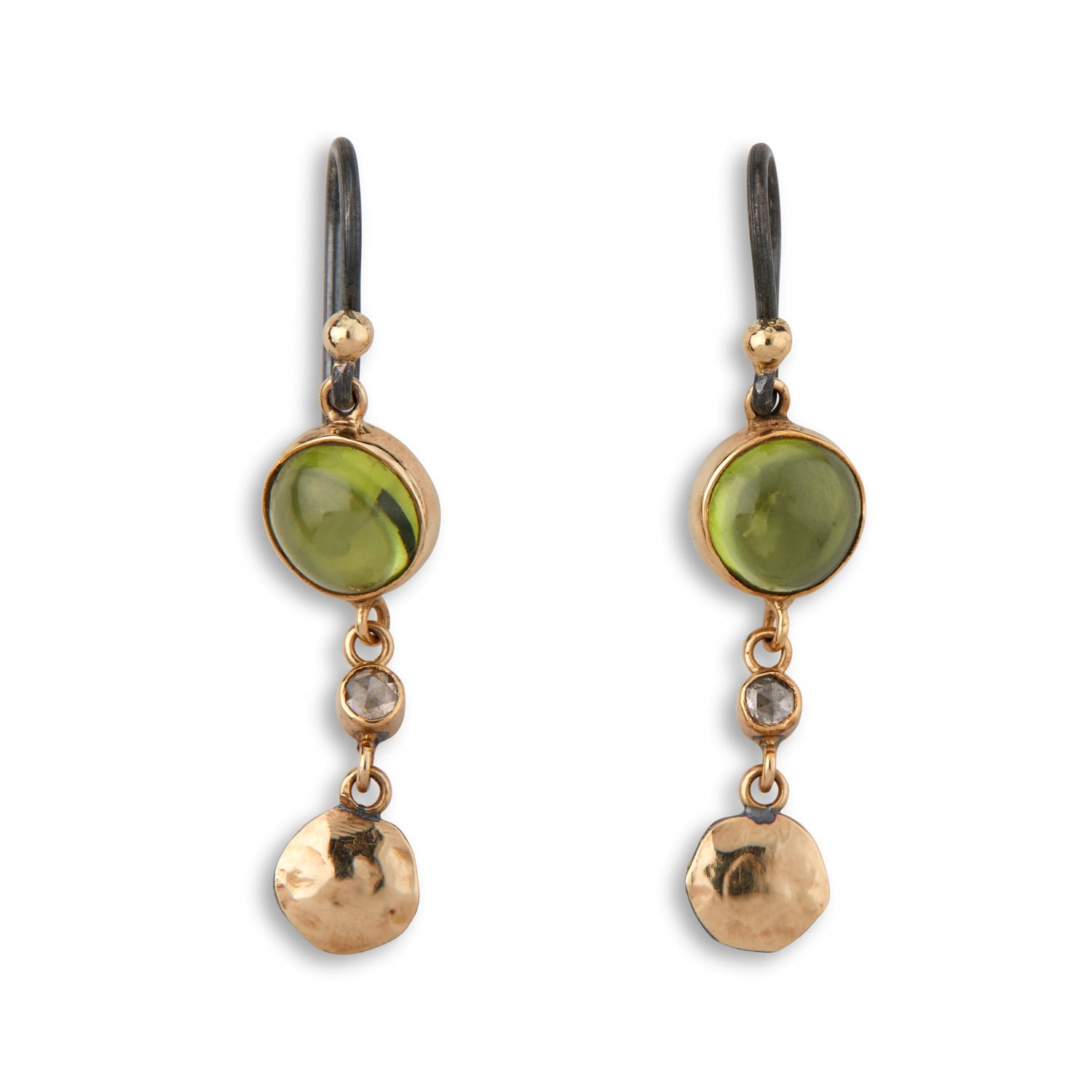 Sophia Peridot Ørehængere, fra ByBirdie