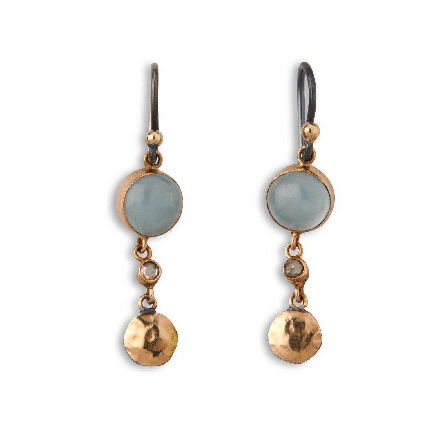 Sophia Aqua Ørehængere, fra ByBirdie