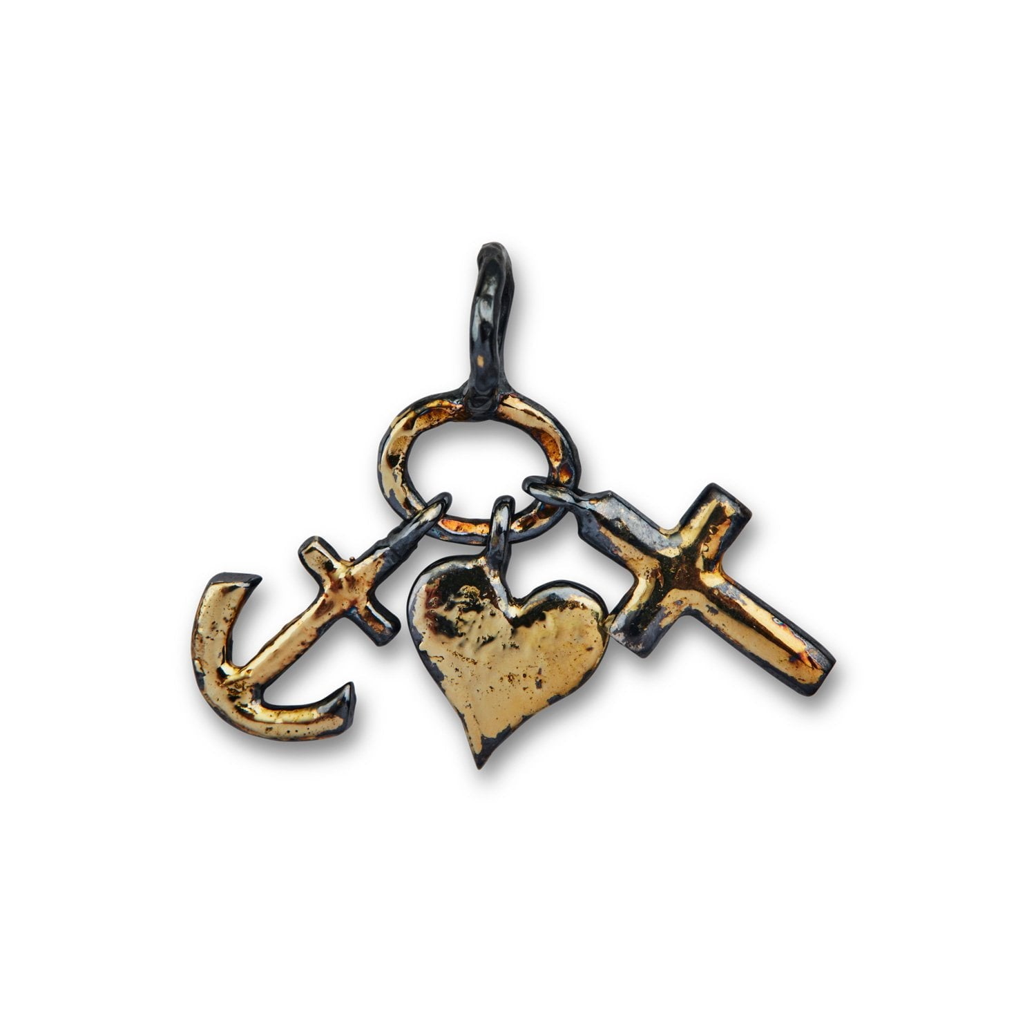 Seven Seas Vedhæng, i gold; silver, fra ByBirdie