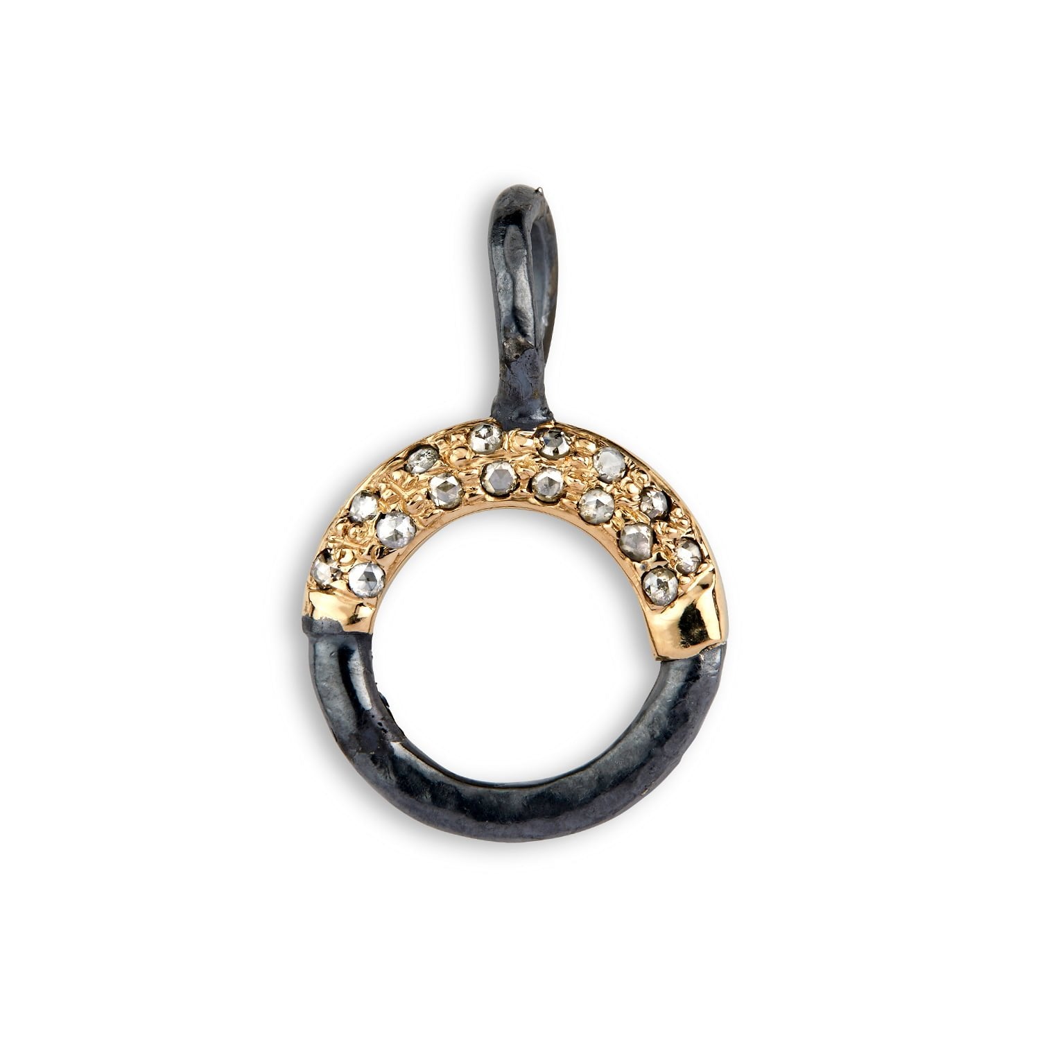 Victoria Pavé Vedhæng, i gold; sterling-silver, fra ByBirdie