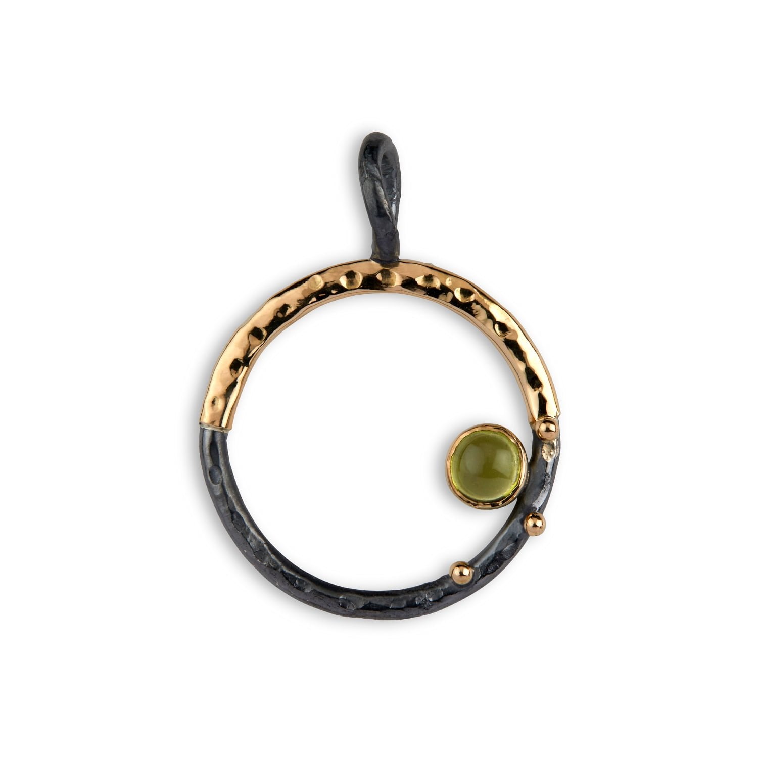 Victoria Peridot Vedhæng, i gold; sterling-silver, fra ByBirdie