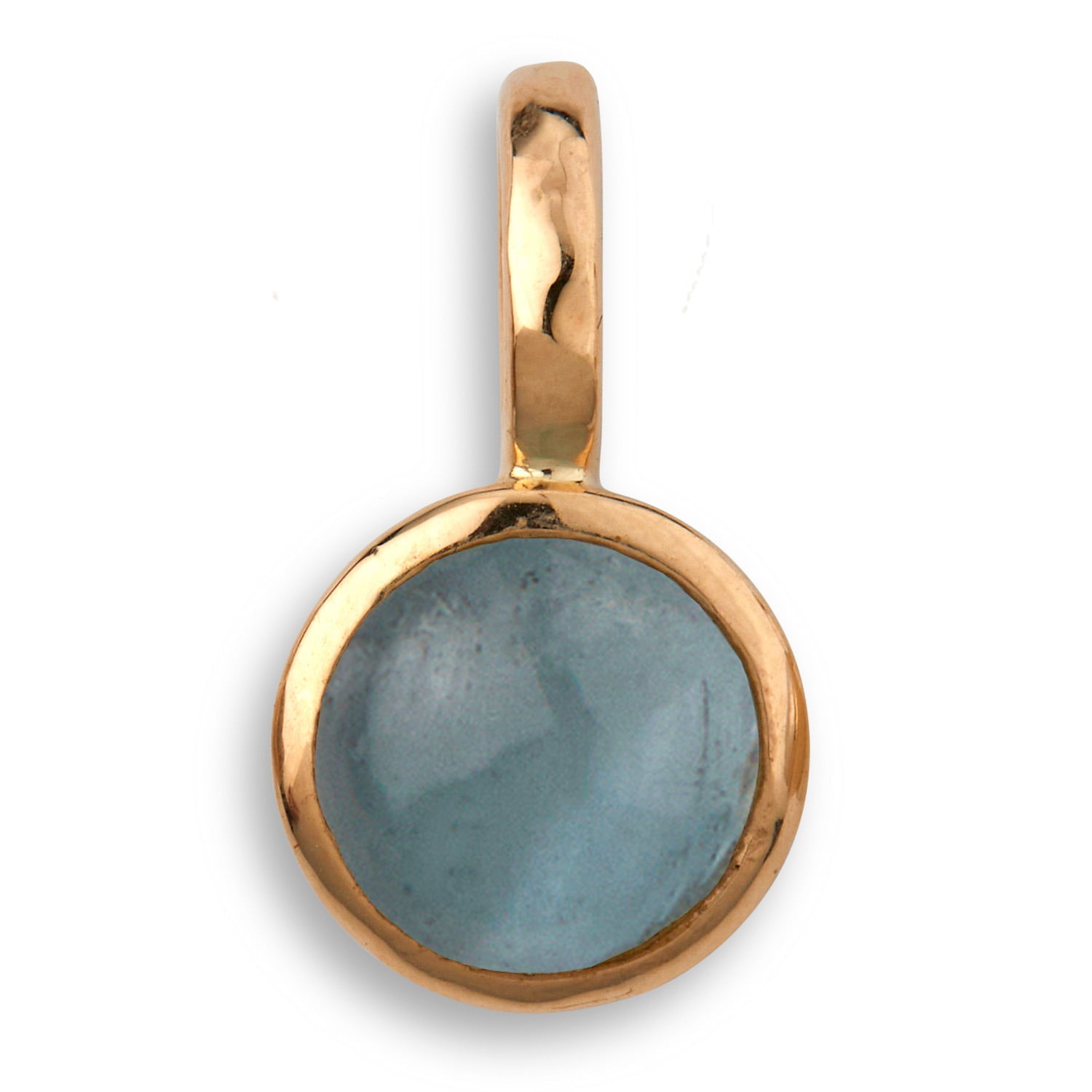 Victoria Aquamarine Vedhæng, i gold; sterling-silver, fra ByBirdie