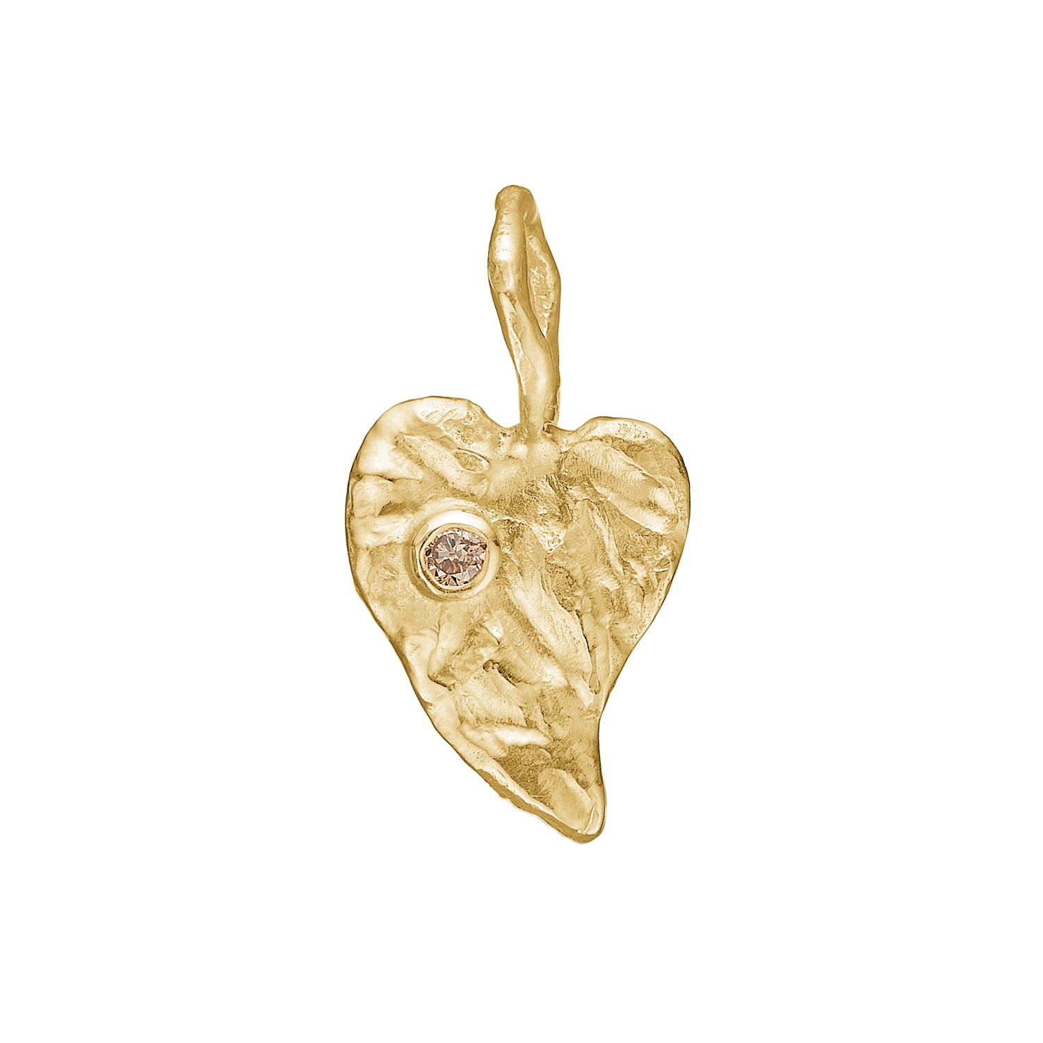 Zenith Heart Vedhæng, i gold; diamond, til female, fra ByBirdie