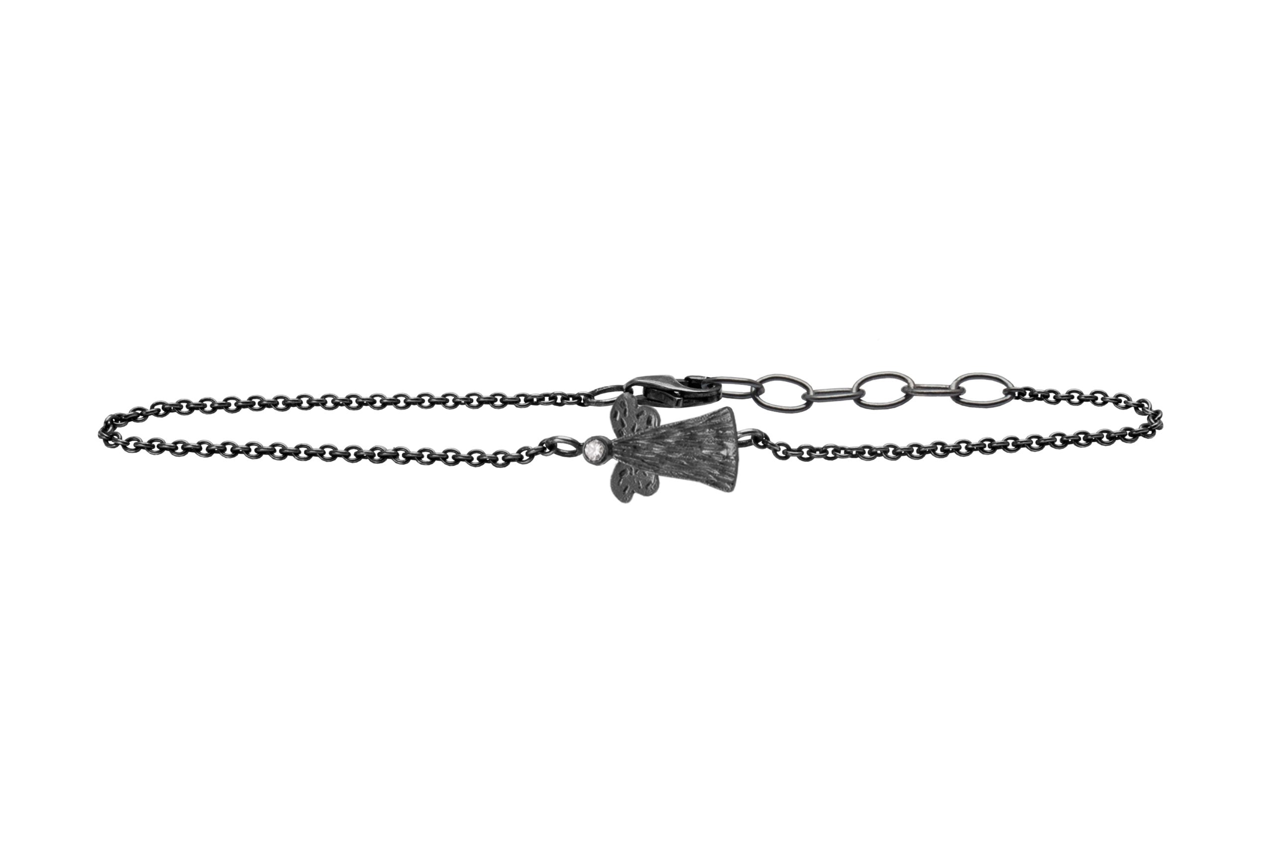Heiring Skytsengel armbånd lukket, fra Heiring
