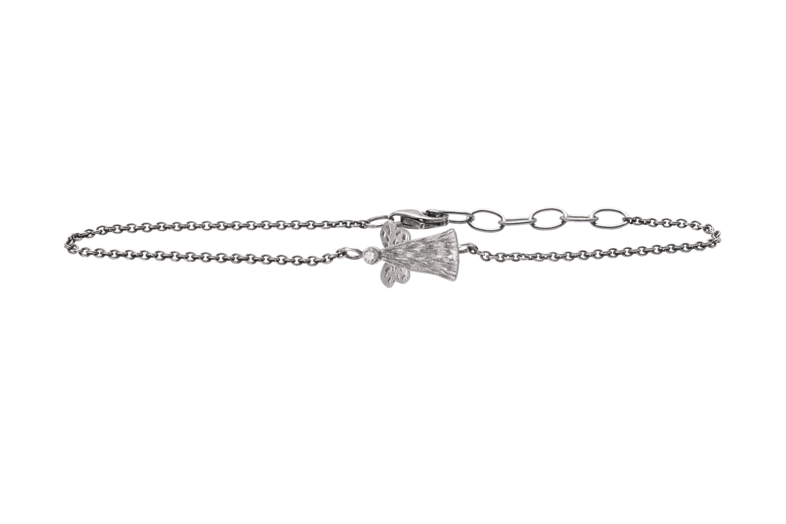 Heiring Skytsengel armbånd lukket, fra Heiring