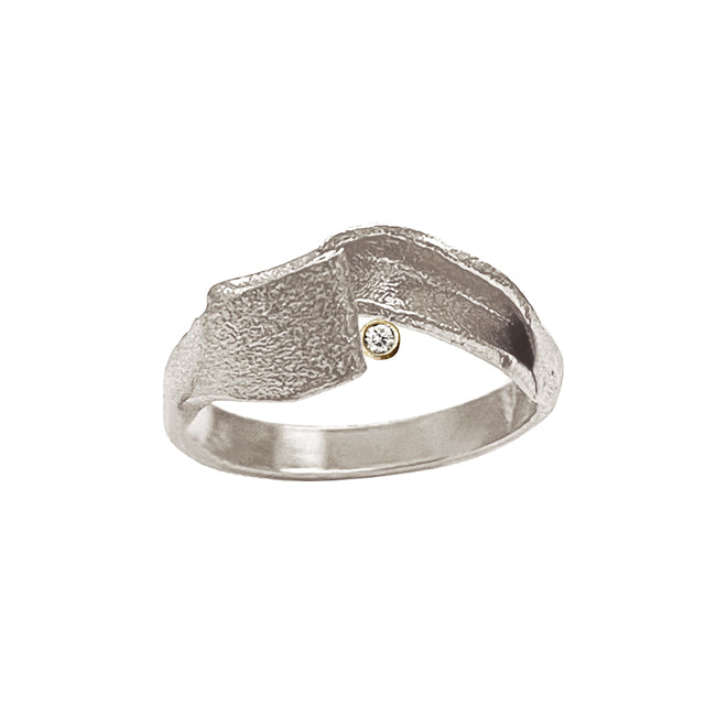 Heiring MILLE Ring NO. 1 with 0.02W/Vs - Rhod., fra Heiring