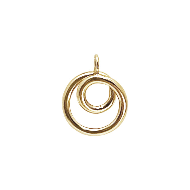 Heiring Twister mini for multisize bangle - Goldplated, fra Heiring