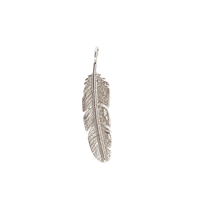 Heiring FEATHER SMALL FOR BANGLE WITH CHAIN RHO, fra Heiring