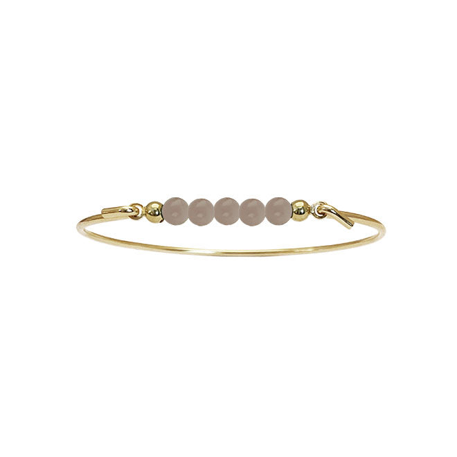 Heiring – Armring M. Peach Månesten, fra Heiring