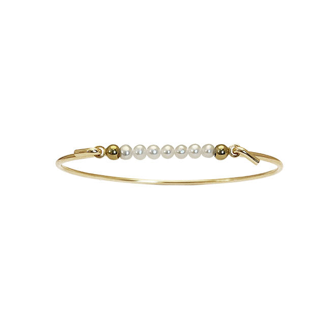 Heiring – Armring M. 3mm Perle, fra Heiring