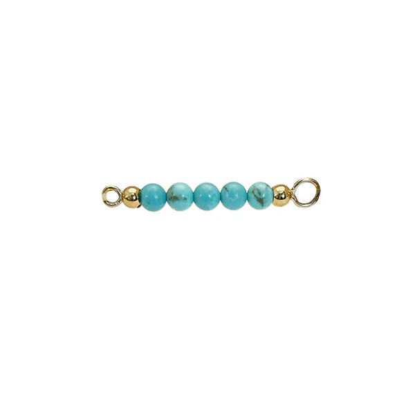 Heiring Turkis top til armring 53-4-11