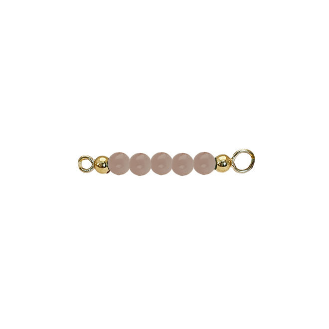 Heiring Peach Månesten Top Til Armring, fra Heiring