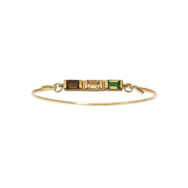 Heiring Armring M. Mixet Square Top No.2 – Smykke i sølv fra Heiring – Varenr. 53-4-61-9-2-FG