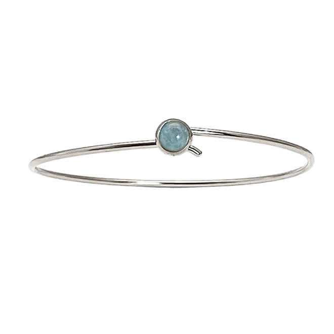 Heiring Koulè Armring M. Akvamarin, fra Heiring