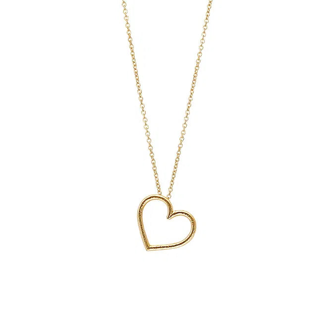 Heiring Pendant heart - Goldplated, fra Heiring