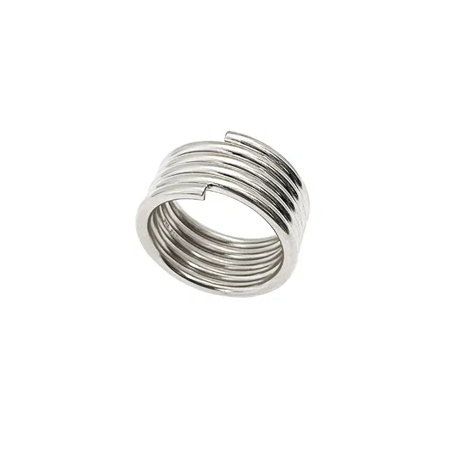 Heiring ROW Ring 2mm thread - Rhod., fra Heiring