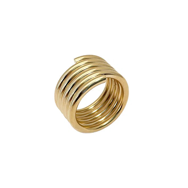 Heiring ROW Ring 2,5mm thread - Goldplated, fra Heiring