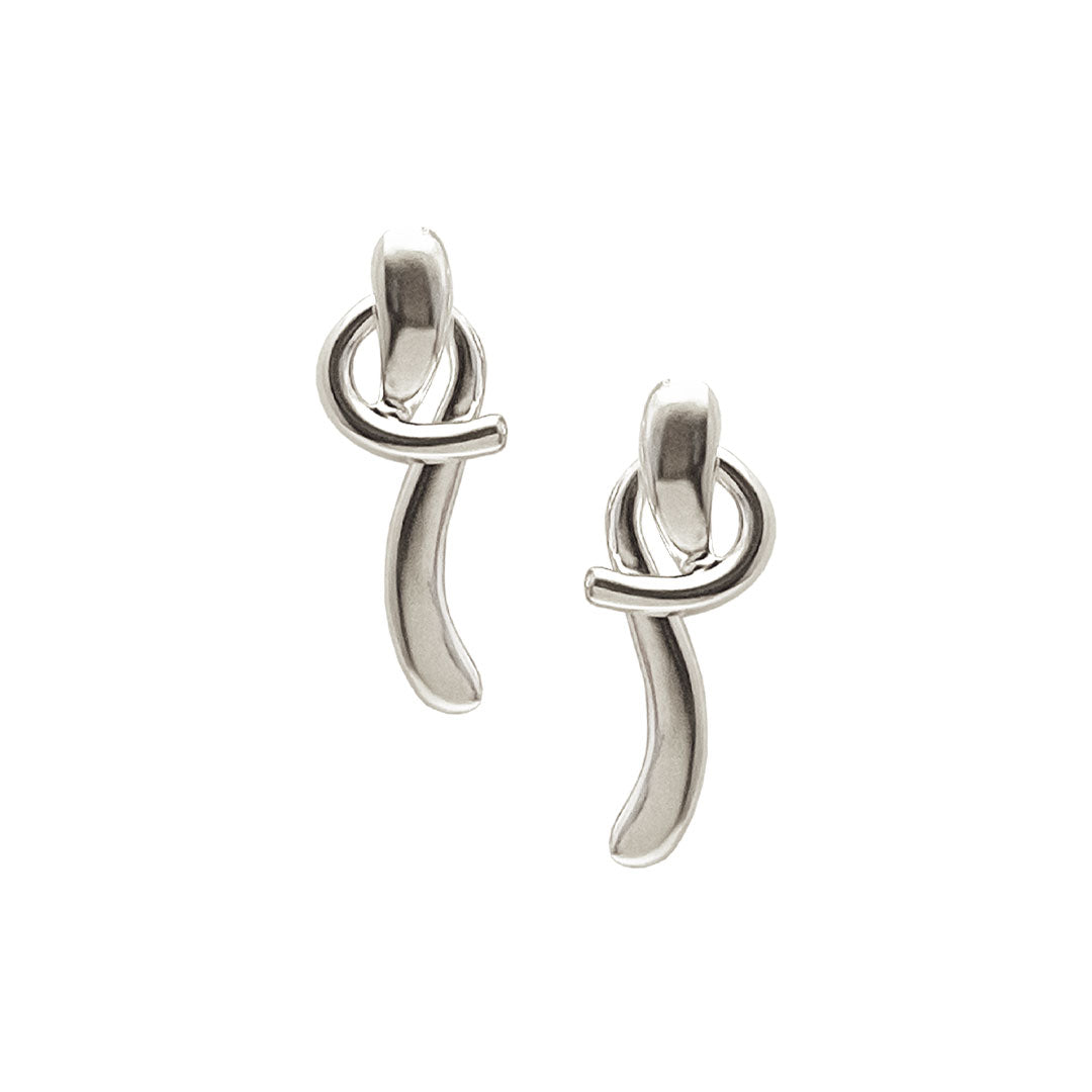 Heiring - AURA Earring large - Rhod.