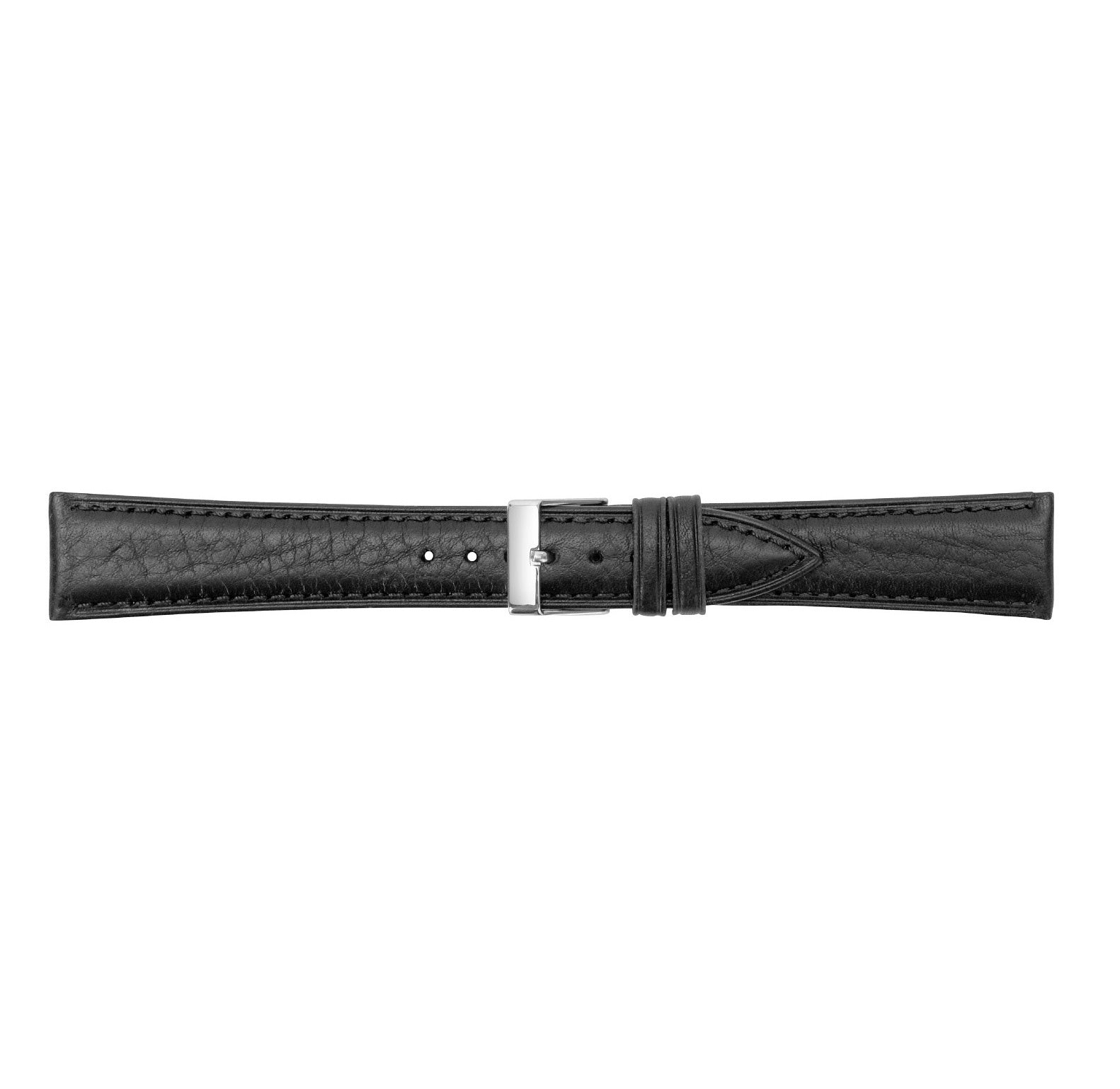 Condor Urrem i sort nappa med syning føres i 12-22mm, fra Romenta