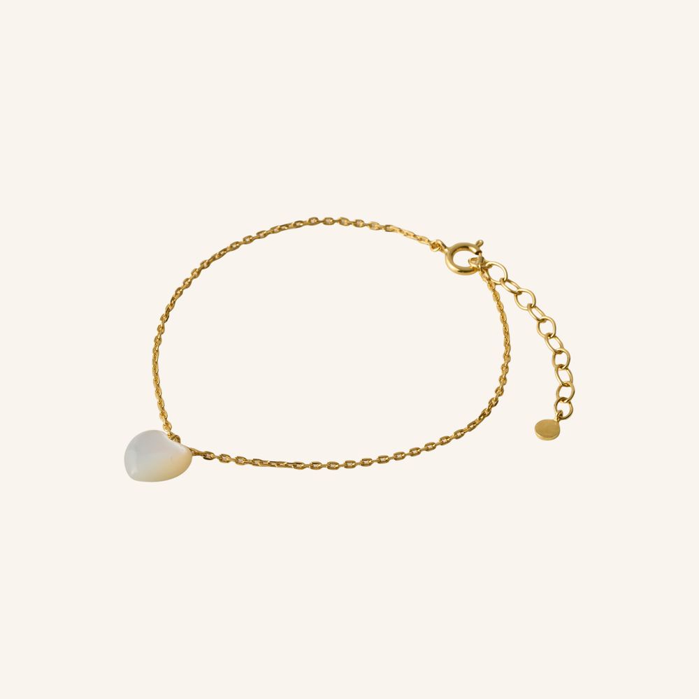 Pernille Corydon - Ocean Heart Bracelet - GP, fra Pernille Corydon
