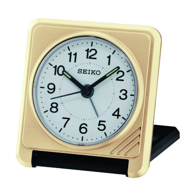 Seiko rejse Vækkeur - QHT015G, fra Seiko